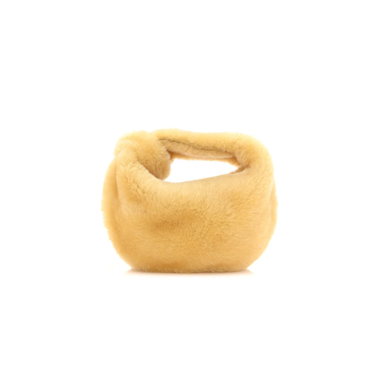 bo*te*ga Ve*ne*ta shearling lambskin mini jodie teddy (23*16cm)