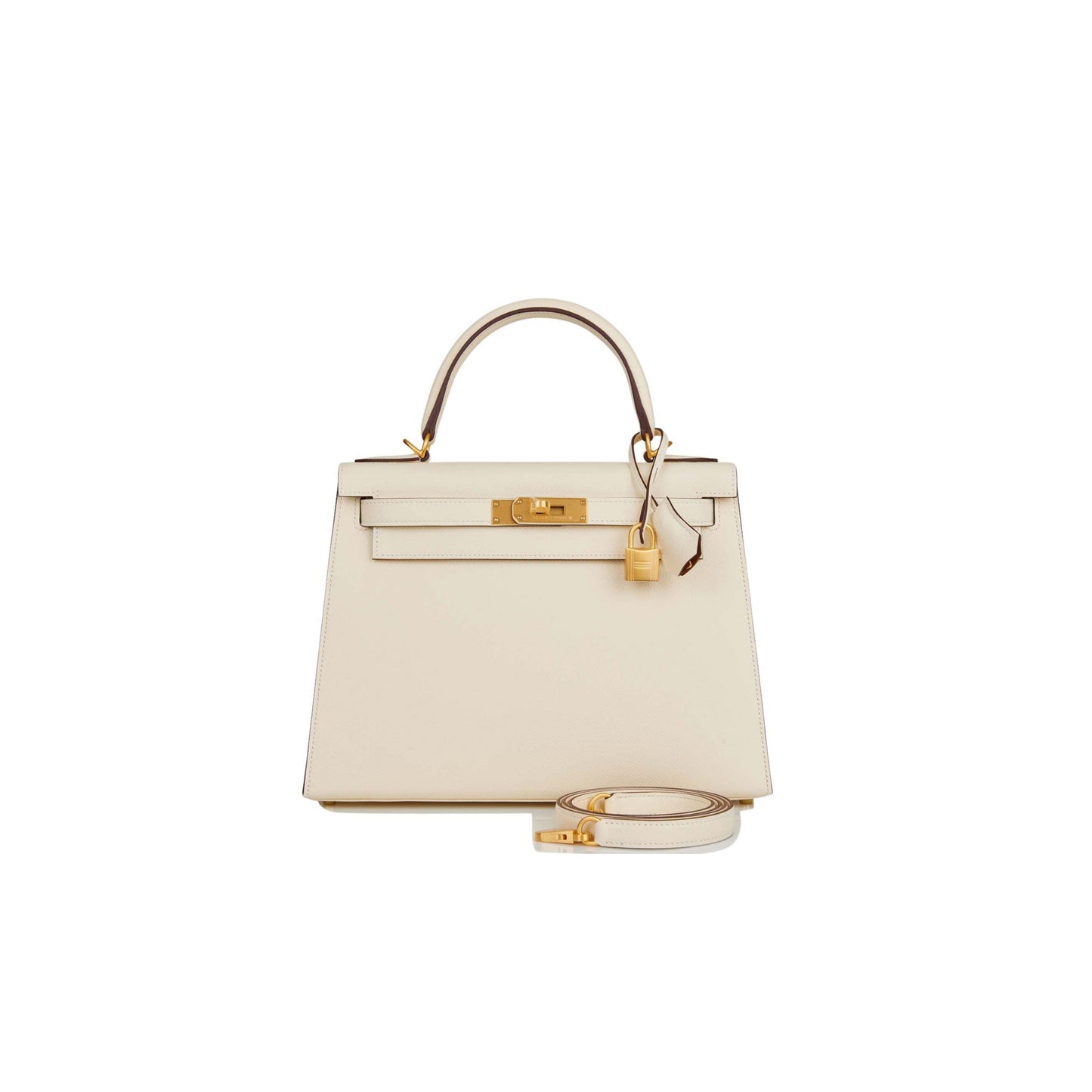 H**mes special order (hss) kelly sellier 28 nata verso epsom brushed gold hardware (28*22*10cm)