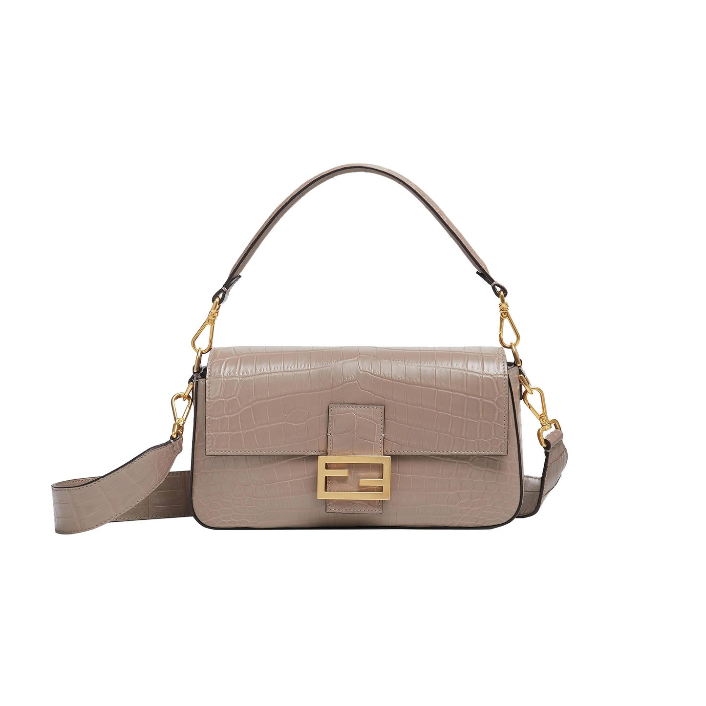 F**di baguette bag 8br600anwrf17pn (27*13*6cm)