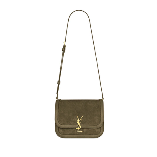 Y*L solferino medium satchel in quilted nubuck suede 6350251133178 (22*18*5cm)