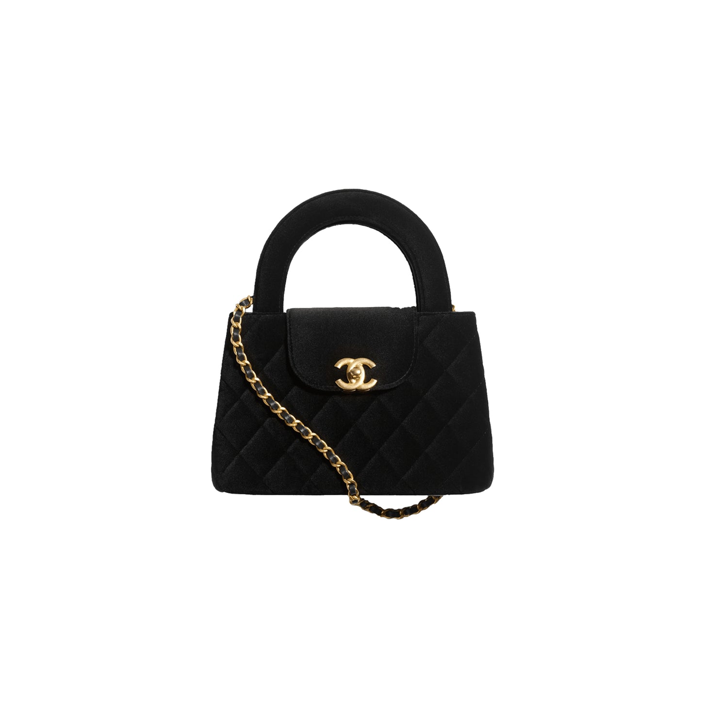Ch*el mini kelly handle bag as4416 (19*13*7cm)