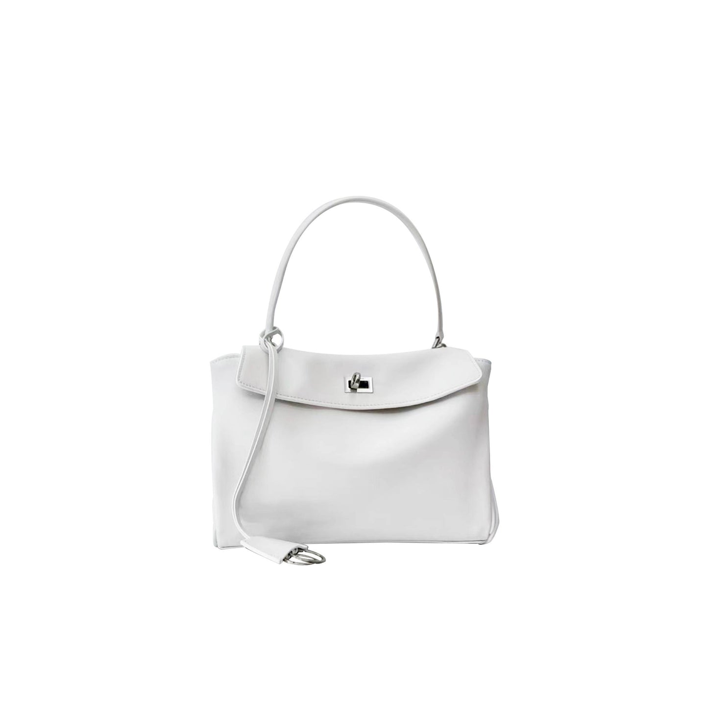 Ba*len*cia*ga rodeo small tote bag silver hardware (29*20*10cm)