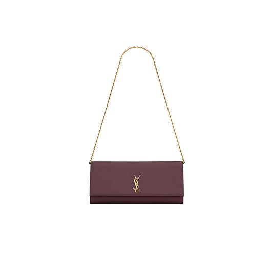 Y51 kate clutch in grain de poudre leather 851921aagbe6195 (28*12*4cm)