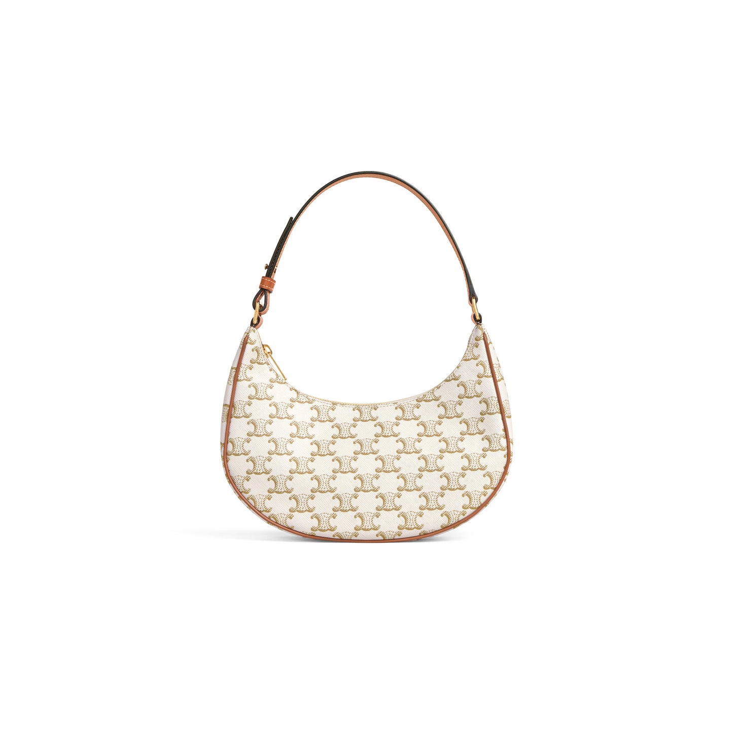 Ce**e ava bag in triomphe canvas and calfskin 193952bzj.01bc (23*14*7cm)