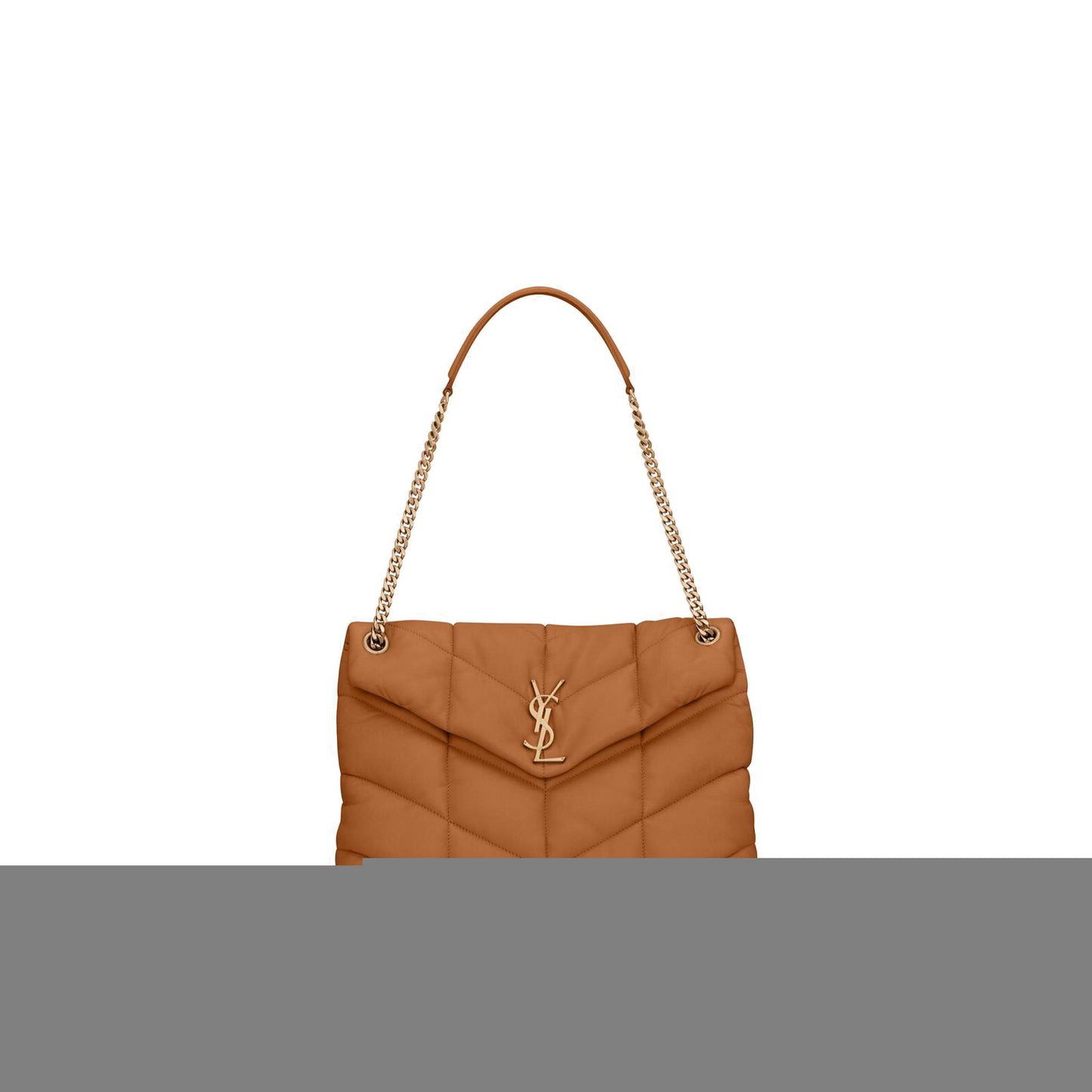 Y*L puffer medium chain bag in quilted lambskin 5774751el077724 (35*23*13.5cm)