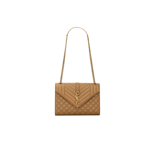 Y*L envelope medium in matelassÉ lambskin 600185aact72760 (24*17.5*6cm)