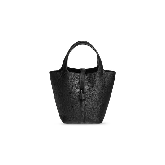 H**mes picotin lock 18 taurillon clemence h079194ca89 (18*18*13cm)
