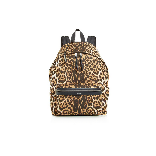 Y*L city bag leopard print backpack 3859731 (30*38*17cm)