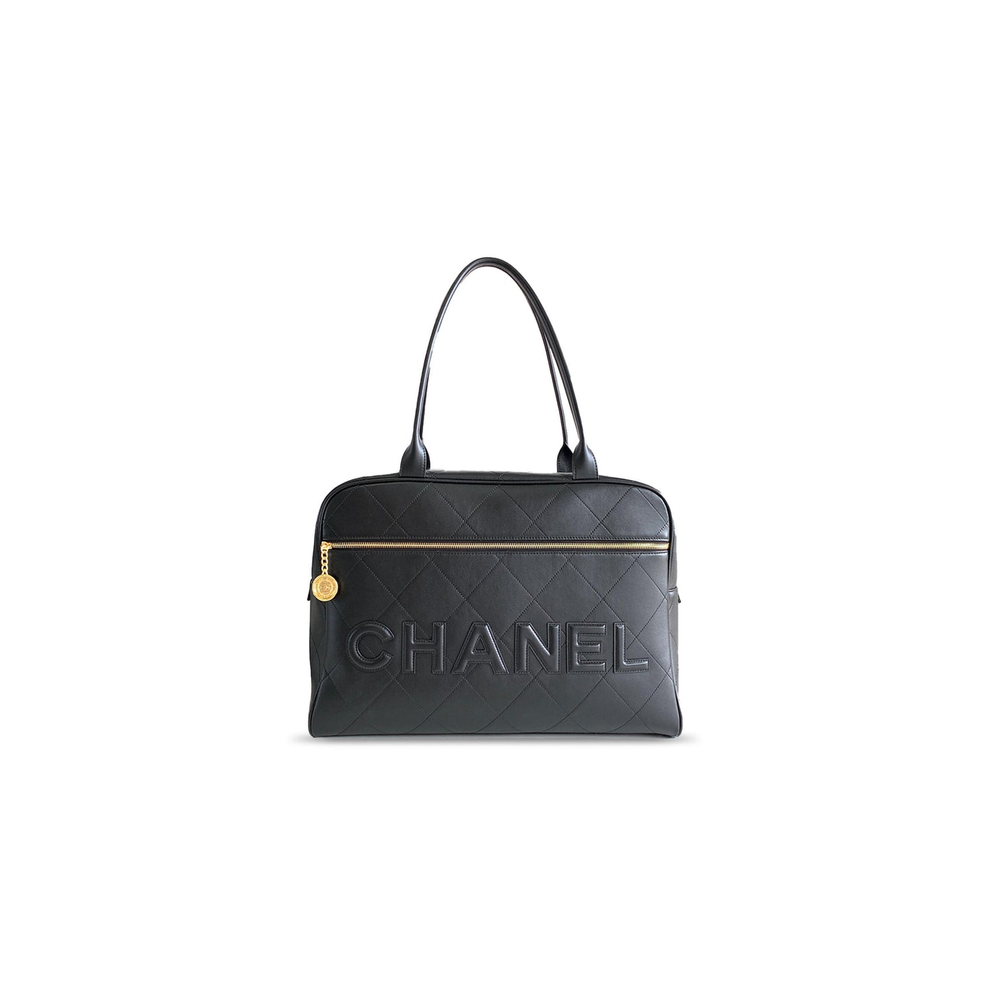 Ch**el master maxi logo bowling bag 1495076 (45*30*15cm)