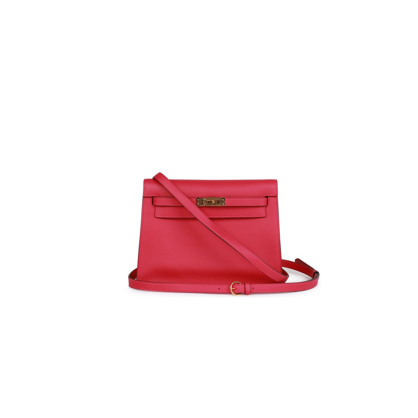 H**mes kelly danse framboise evercolor gold hardware (22*16*7cm)