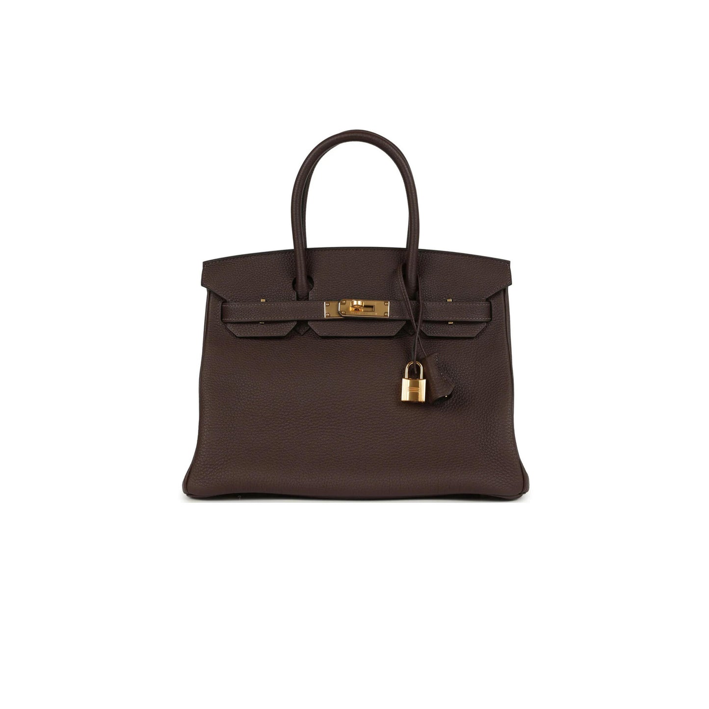 H**me5 master birkin 30 togo chocolate gold hardware (30*22*16cm)