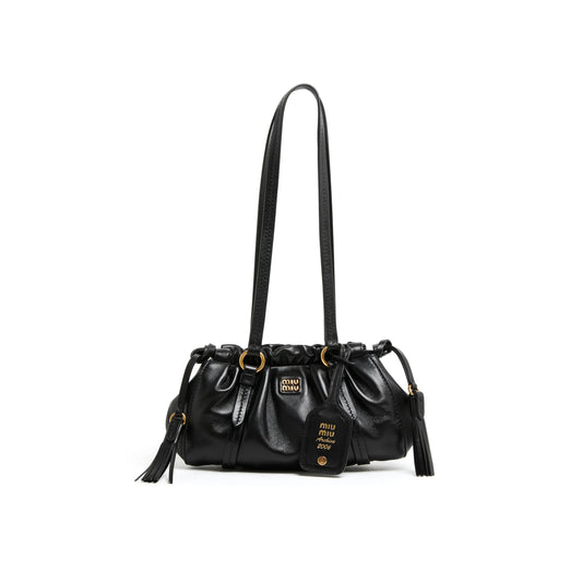M1v M1v joie nappa leather bag M1v4qm7sbck (21*10.5*9.5cm)