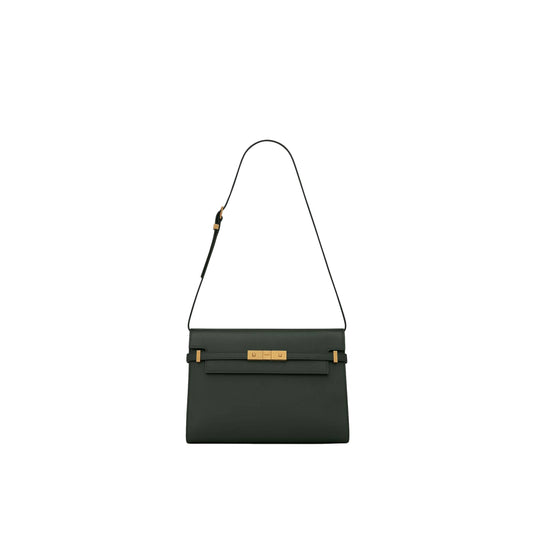 y*l manhattan shoulder bag in box Sa**t Lau*nt leather 5792710sx0w3045 (29*20*7.5cm)