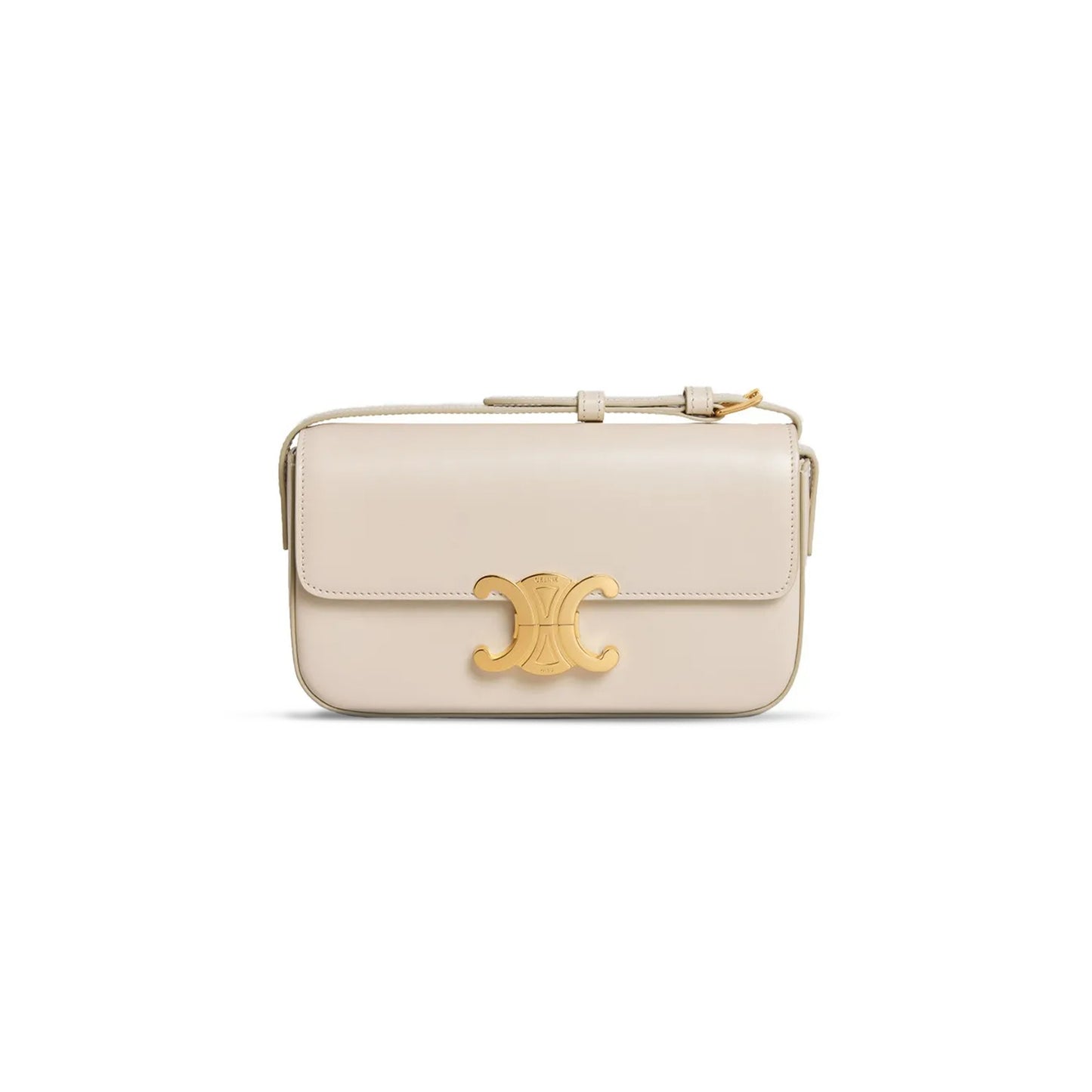 Ce**e shoulder bag claude in shiny calfskin 194143bf4.01iv (20*10*4cm)
