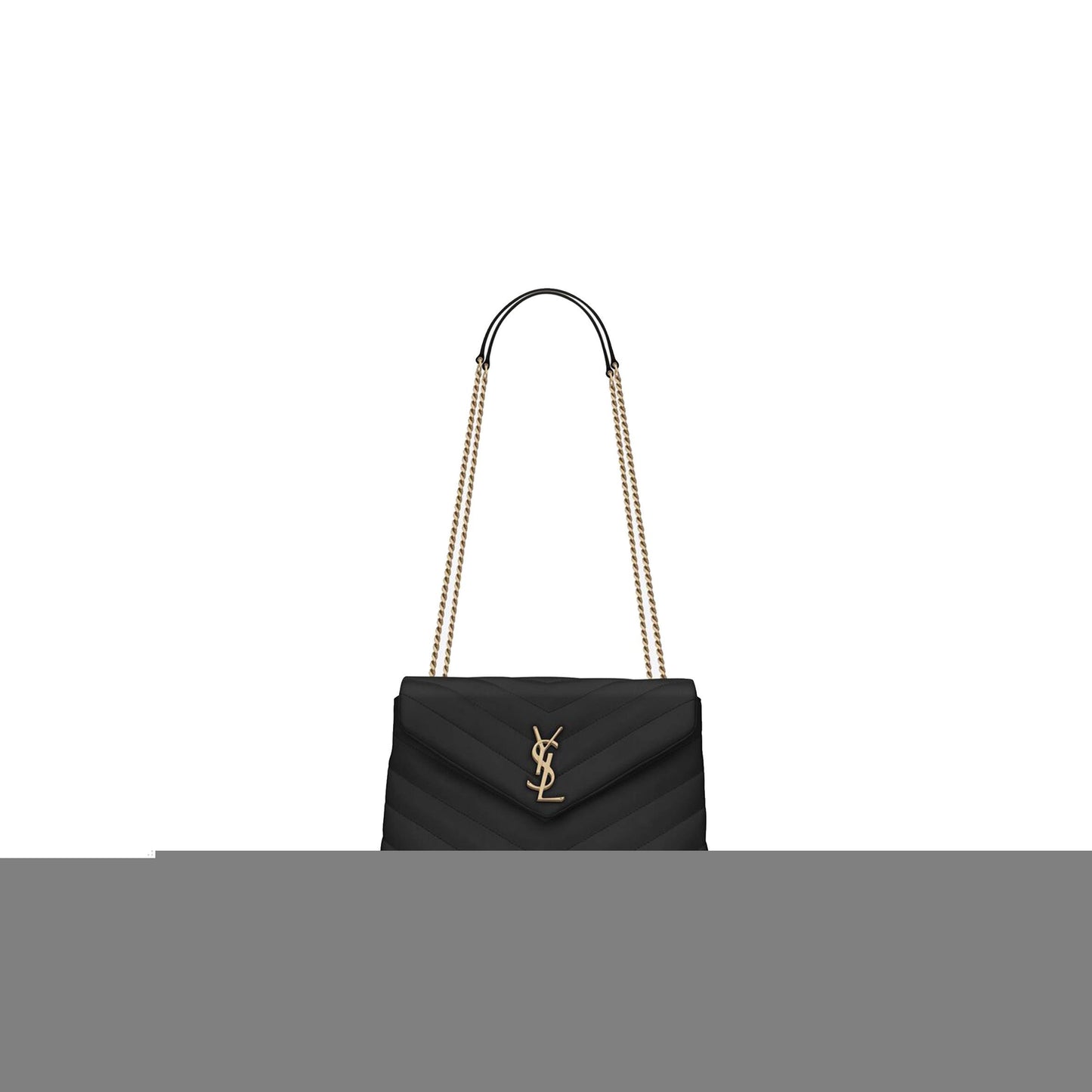 Y*L loulou small chain bag in quilted leather 494699dv7271000 (23*17*9cm)