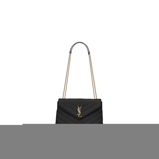 Y*L loulou small chain bag in quilted leather 494699dv7271000 (23*17*9cm)