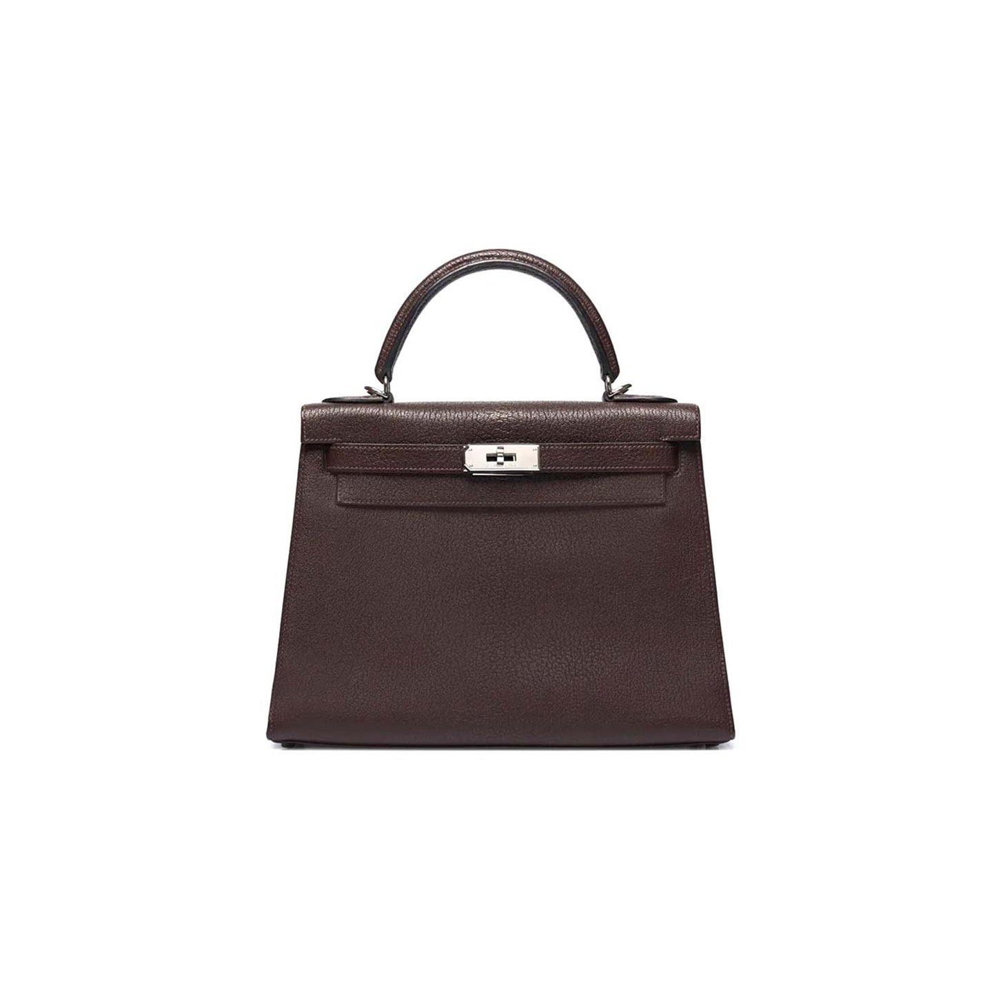 H**mes master kelly 25 chevre  handbag (25*17*7cm)