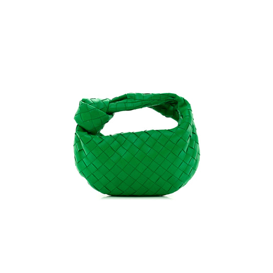bo*te*ga Ve*ne*ta nappa intrecciato mini jodie grass (25*15*3cm)