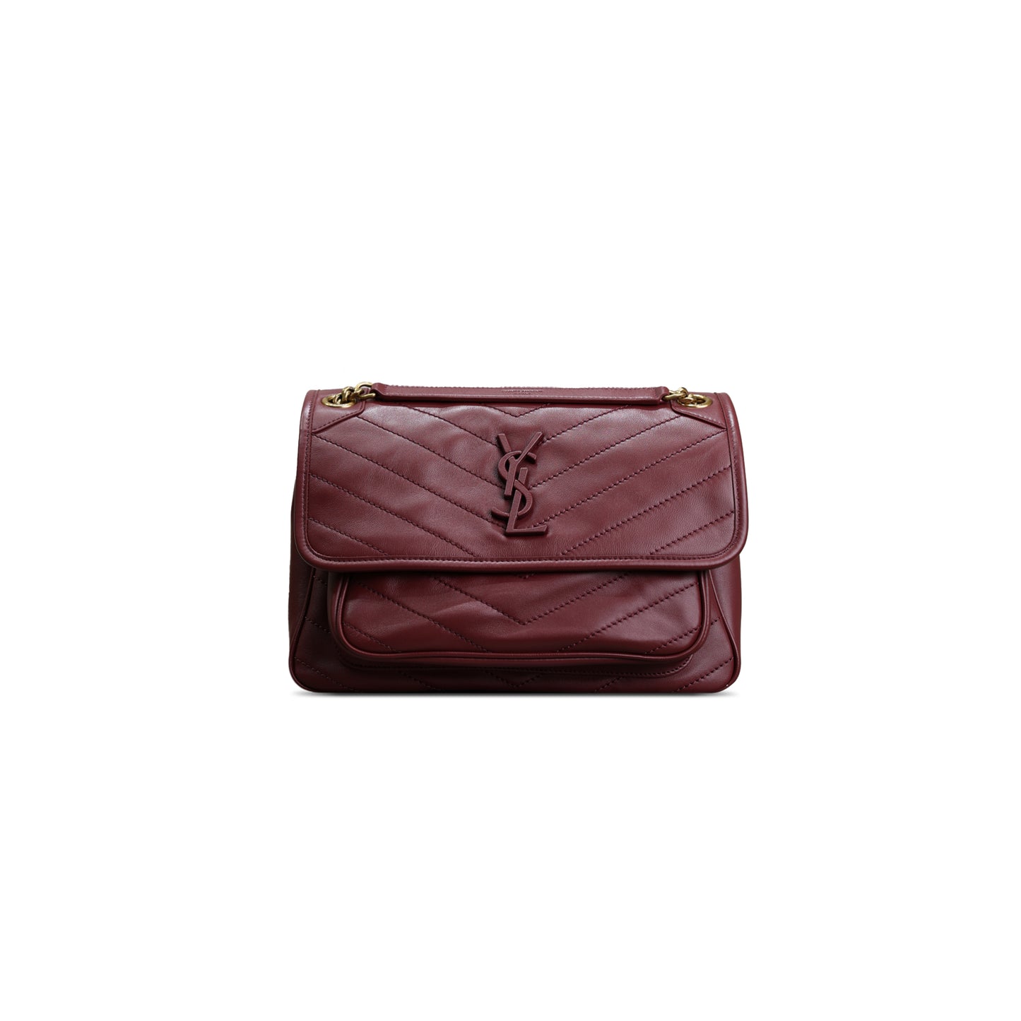 Y*L niki baby chain bag in lambskin 498894 (21*16*7.5cm)