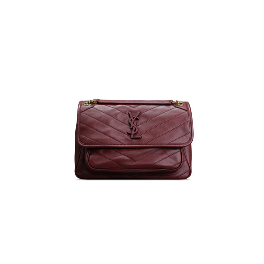 Y*L niki baby chain bag in lambskin 498894 (21*16*7.5cm)