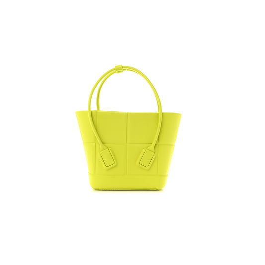 bo*te*ga Ve*ne*ta rubber maxi intrecciato mini arco kiwi green (21*18*8cm)