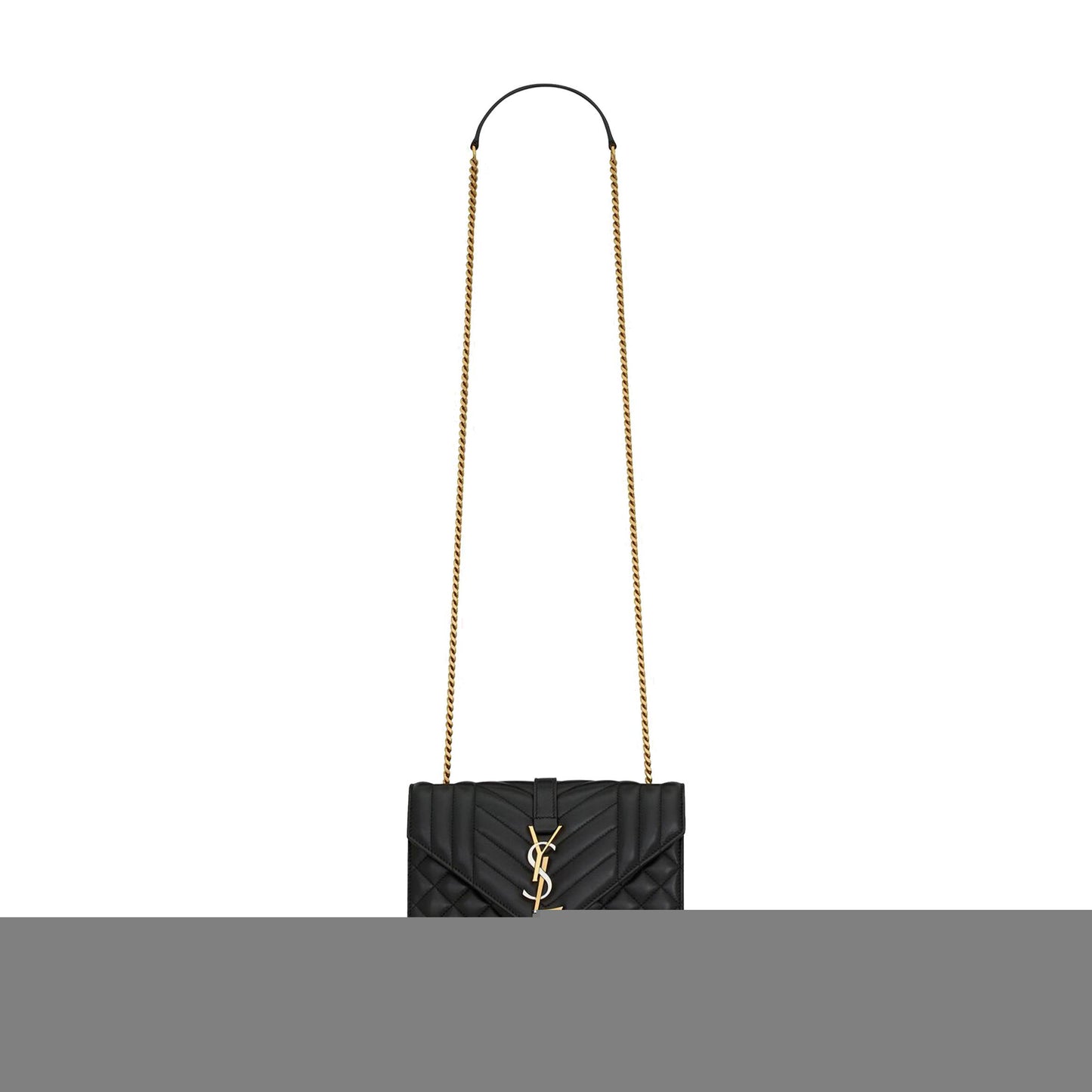 Y*L small envelope in mix matelassé leather 600195aabzo1025 (21*13*6cm)