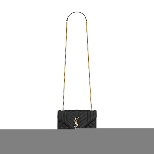 Y*L small envelope in mix matelassé leather 600195aabzo1025 (21*13*6cm)