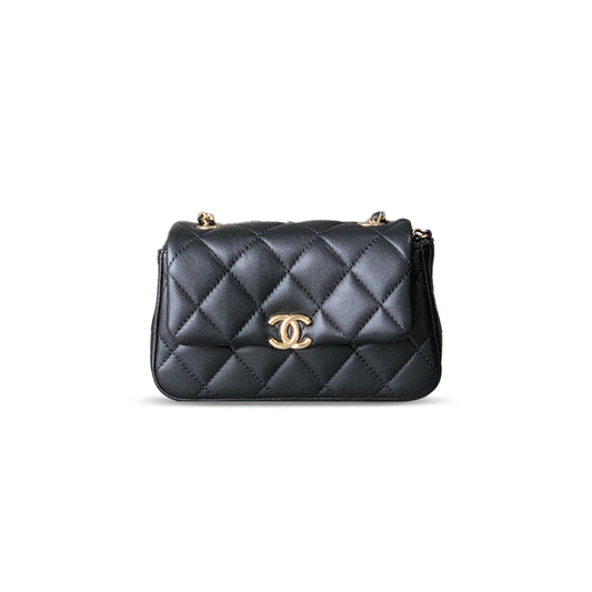 Ch*el mini classic flap bag 596321 (16.5*13.5*8cm)
