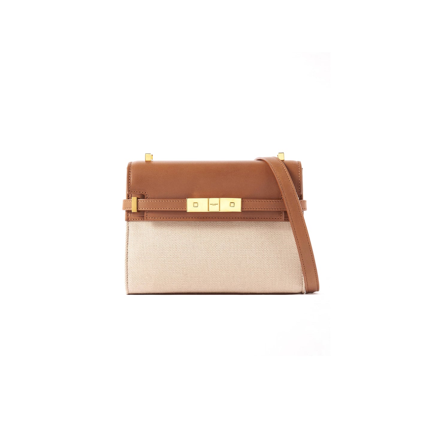 Y*L mini manhattan in leather and canvas shoulder bag 72776616475973 (19*14*4cm)