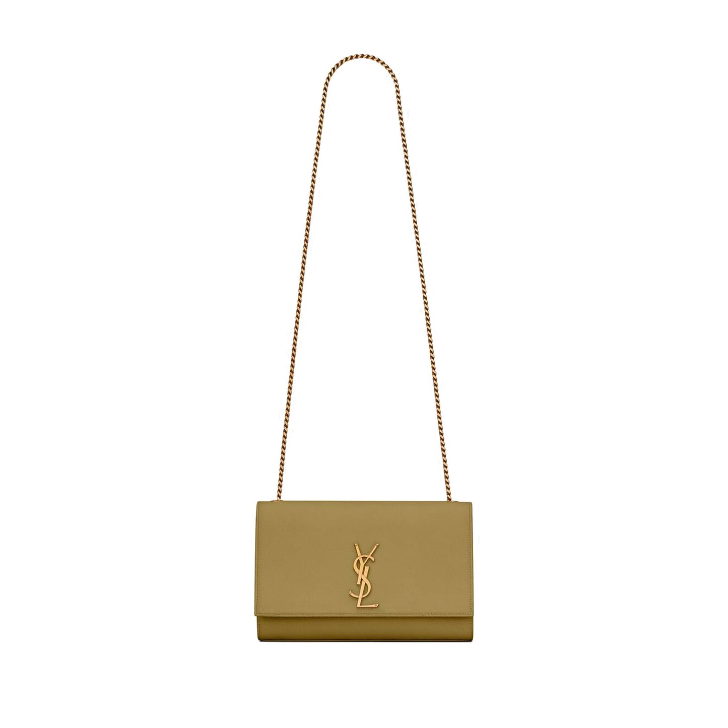 Y*L kate medium chain bag in grain de poudre embossed leather 364021bow0w3321 (24*14.5*5.5cm)