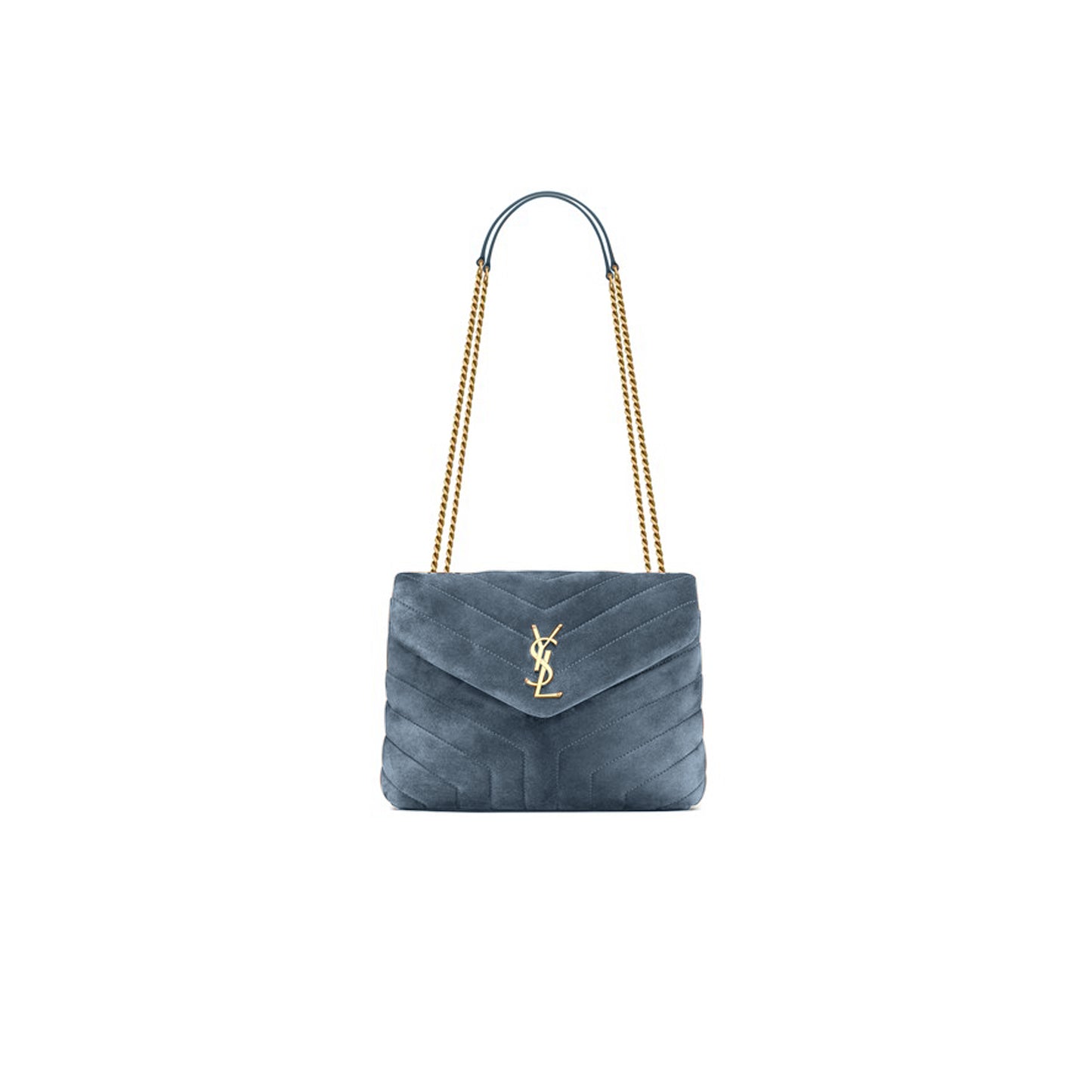 Y*L loulou small chain bag in suede 494699211356 (20*14*7cm)