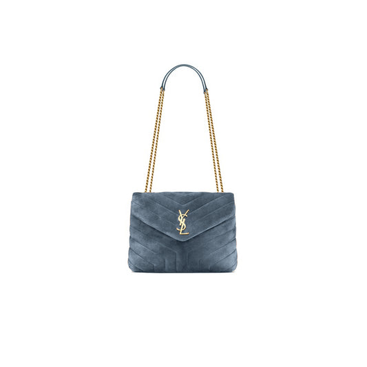 Y*L loulou small chain bag in suede 494699211356 (20*14*7cm)