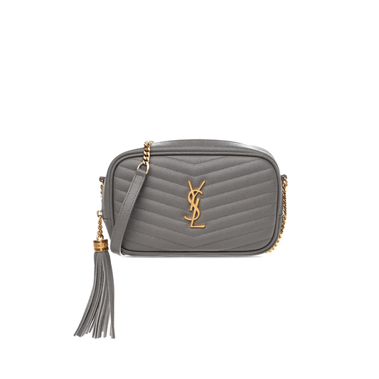 Y*L mini lou quilted camera bag natural grey 1203358 (19*10.5*5cm)