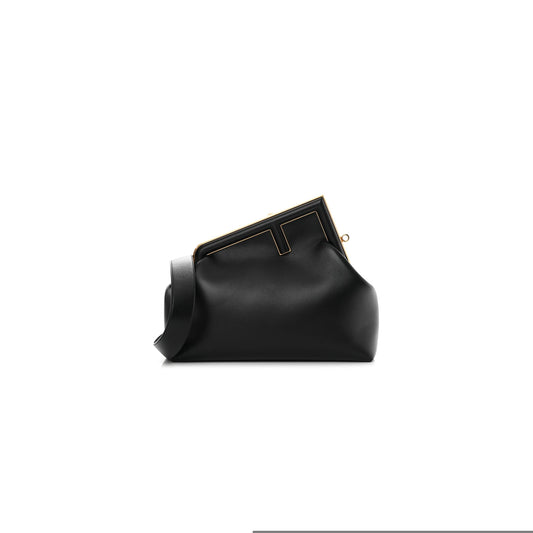 F**di shiny nappa medium F**di first black (31*26*10cm)