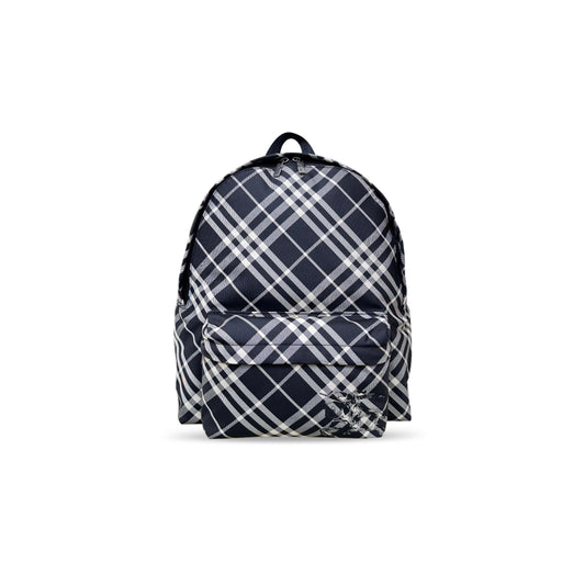 Bv*b*rry plaid backpack 80913120 (41*35*14cm)