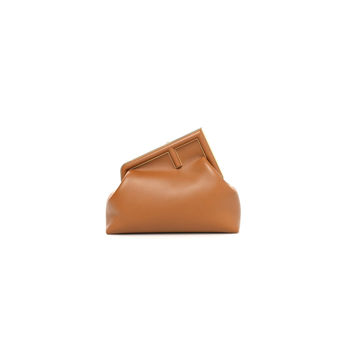 F**di shiny nappa medium F**di first caramello (30*25*10cm)