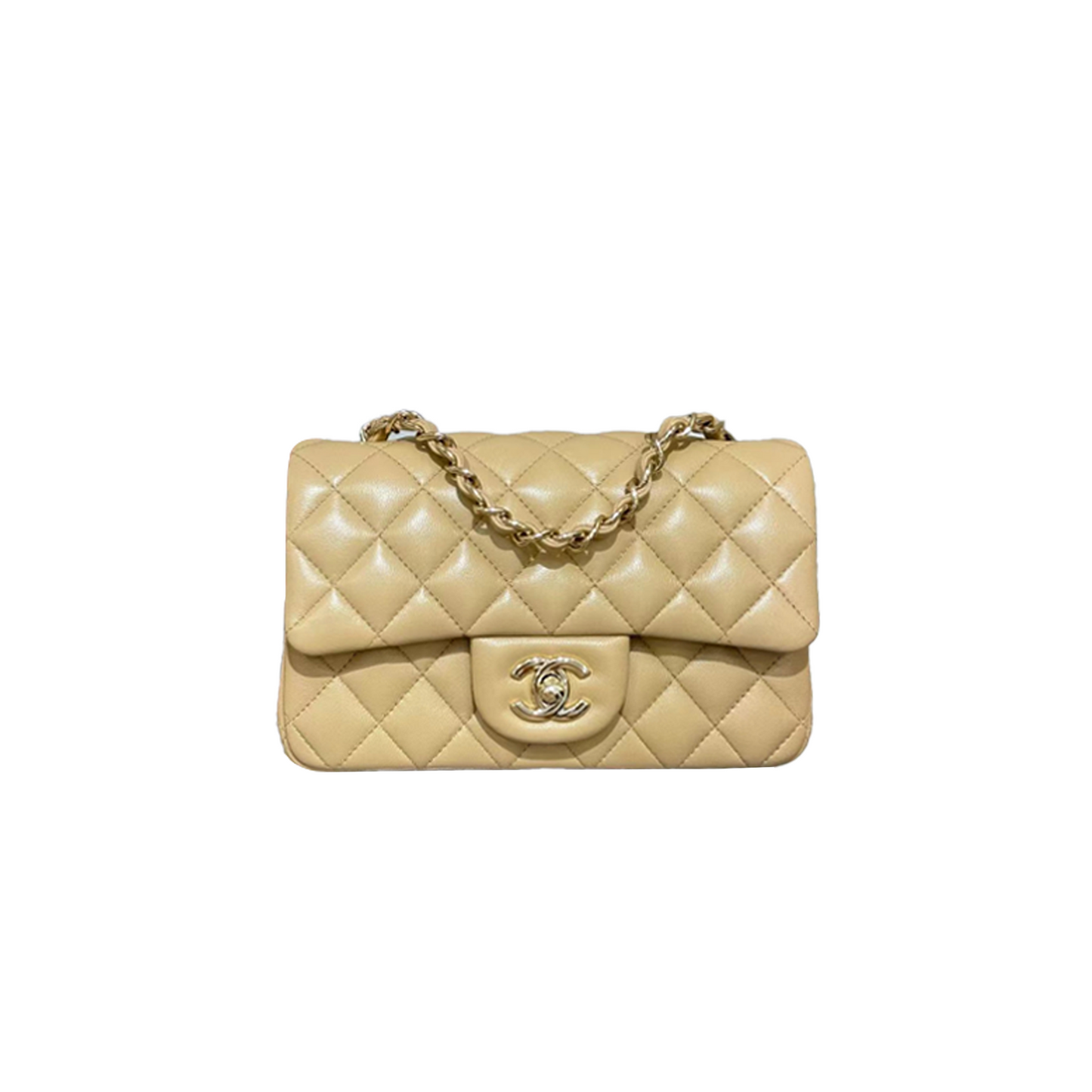 Ch*el mini classic handbag a1116 (23*14*6cm)