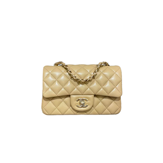 Ch*el mini classic handbag a1116 (23*14*6cm)