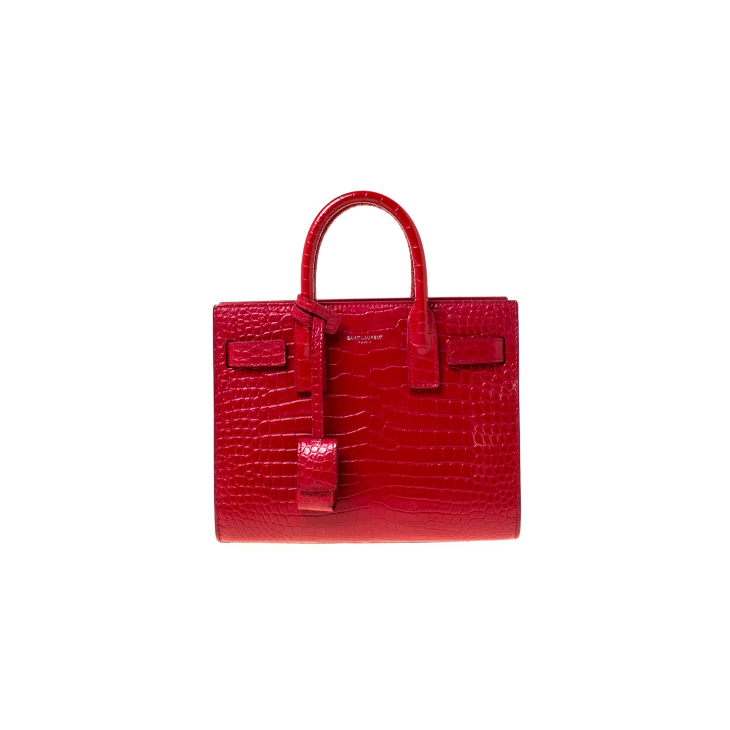 Y*L baby sac de jour croc embossed leather red 84212960252 (22*18*10.5cm)