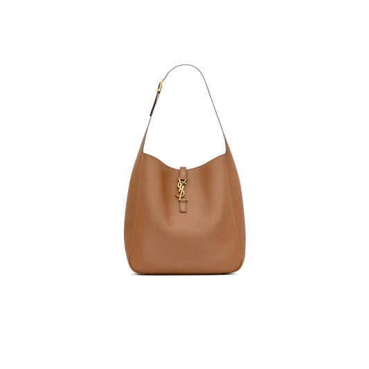 y*l le 5 À 7 S*pple large in grained leather 753837aaauq2536 (30*31*13cm)