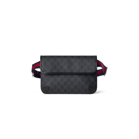 G*u*i gg black small belt bag 792091 (24*16.5*6cm)