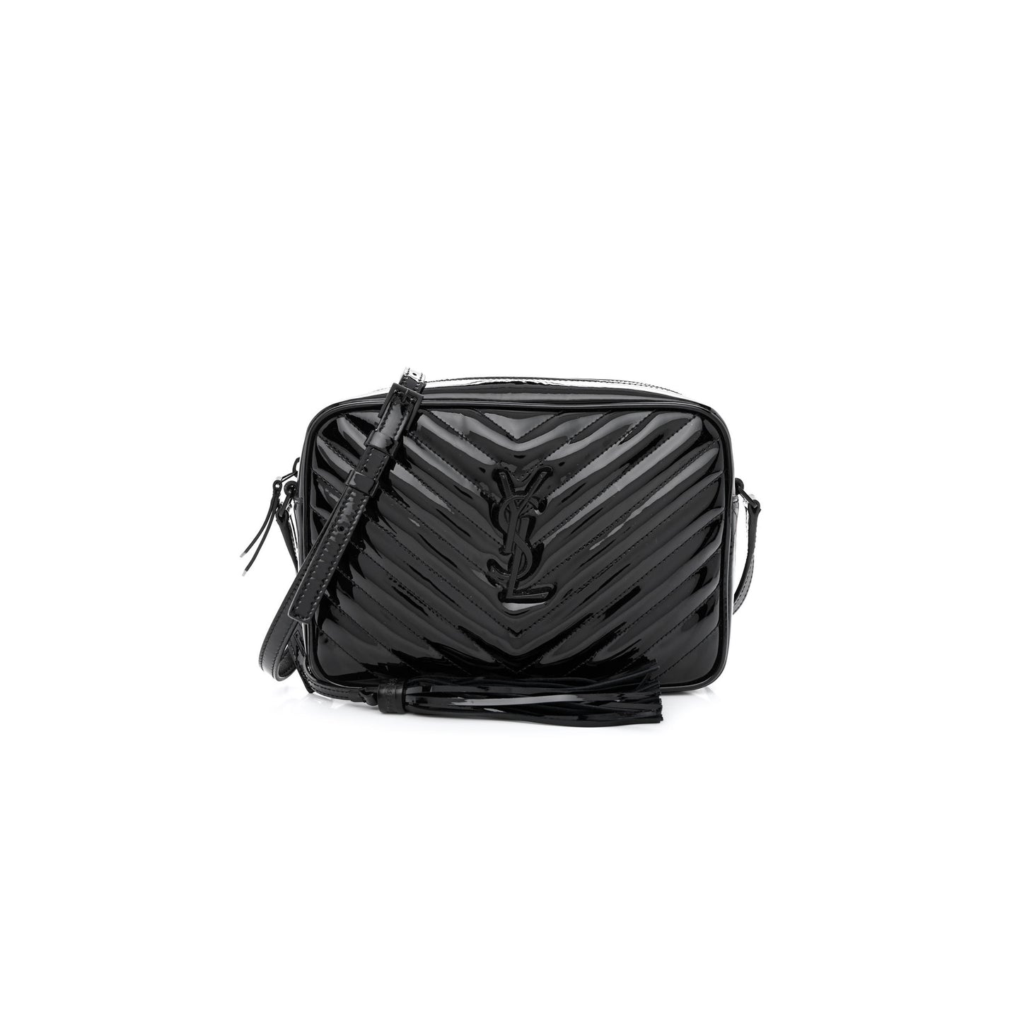 Y*L lou camera bag in patent leather 612544dv7081000 (23*16*6cm)