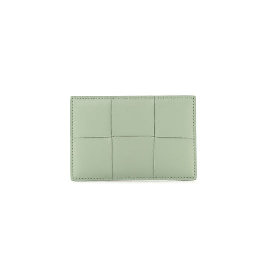 bo*te*ga Ve*ne*ta nappa intreccio cassette credit card holder new sauge (11*8cm)