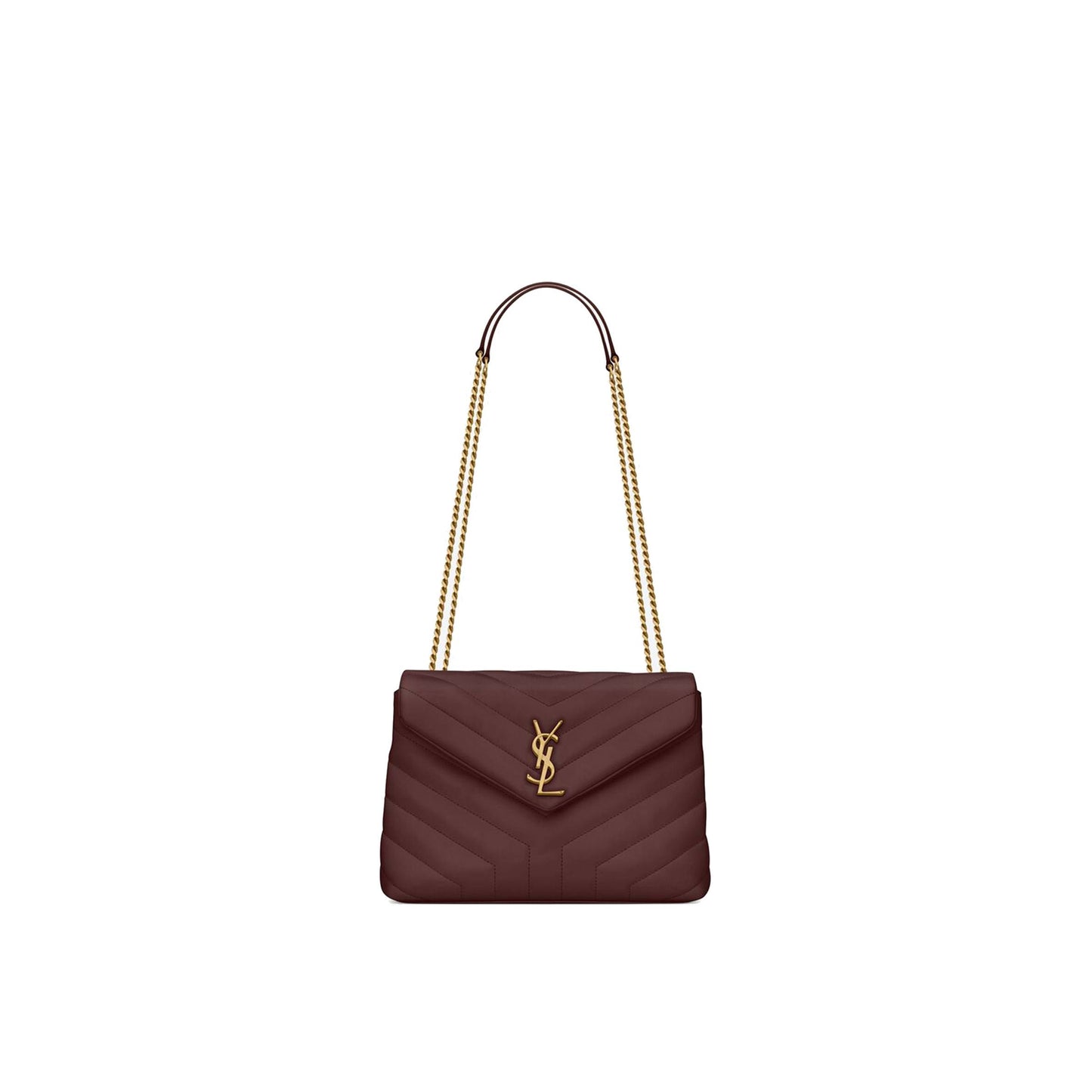 Y*L loulou small chain bag in quilted "y" leather 494699dv7276475 (23*17*9cm)