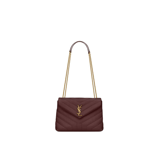 Y*L loulou small chain bag in quilted "y" leather 494699dv7276475 (23*17*9cm)