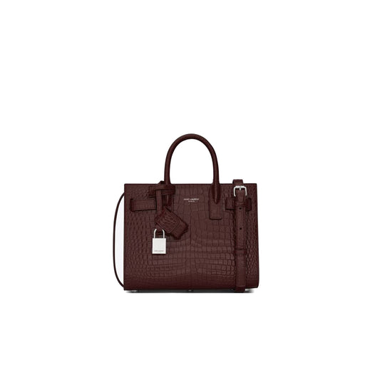 Y*L sac de jour nano in embossed crocodile shiny leather 392035dnd1n6475 (22*18*10.5cm)