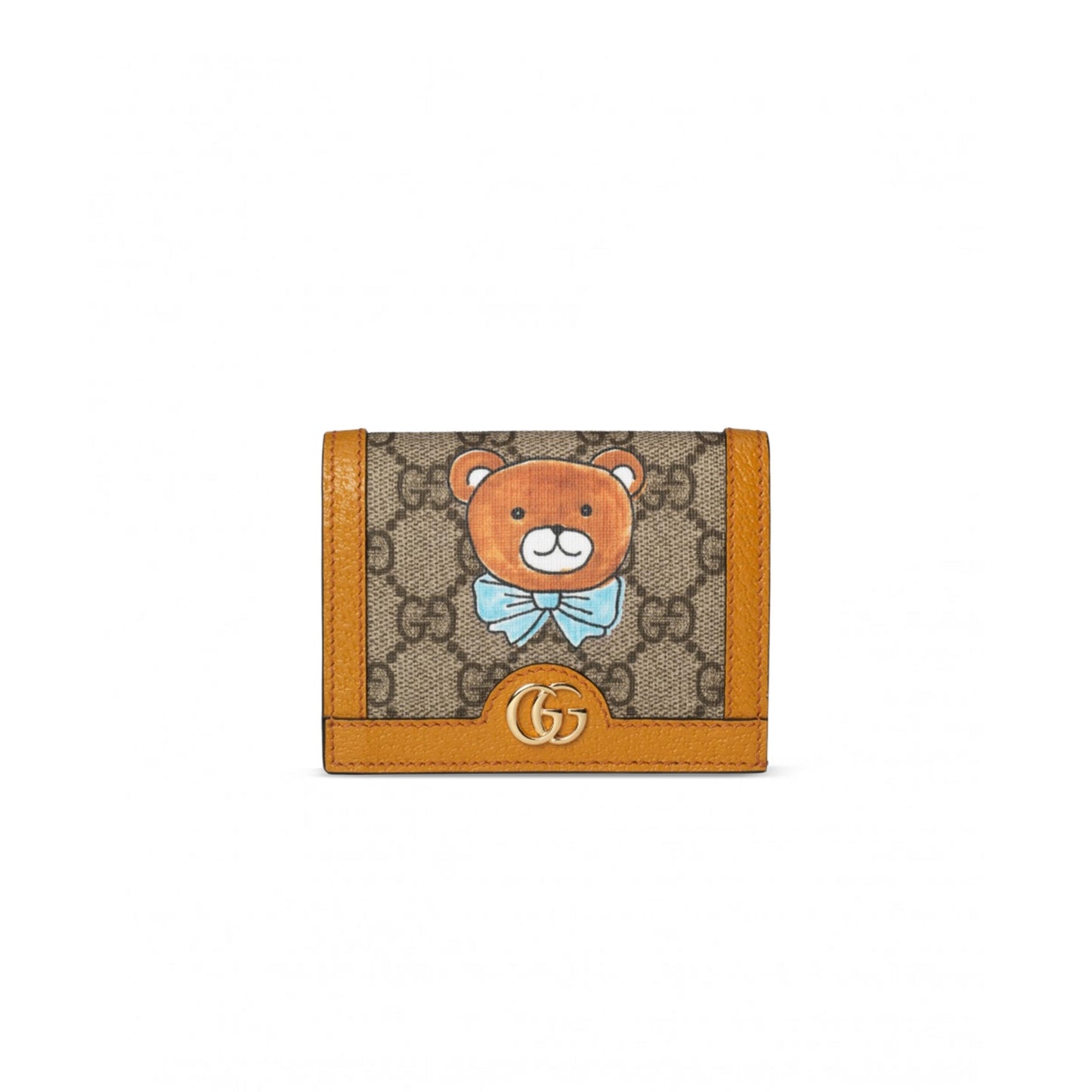 Gvc*1 x kai collaboration bi-fold wallet gg svp*me canvas ‎660510 (11*8.5*3cm)