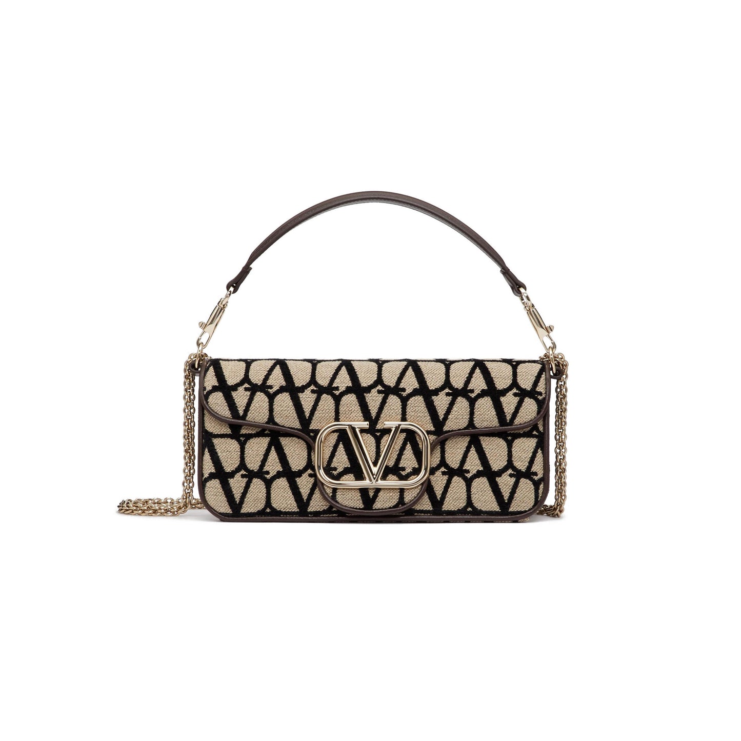 Va1e*ntin0 garavani locÒ toile iconographe shoulder bag 5w2b0l96jsq_6zn (27*13*6cm)
