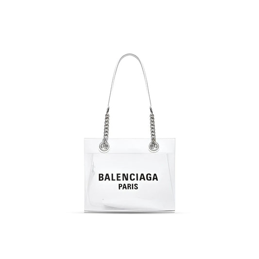 Ba1en*iaga women''s duty free tote bag small in white 7416032aadb9060 (22.9*18.8*10.9cm)