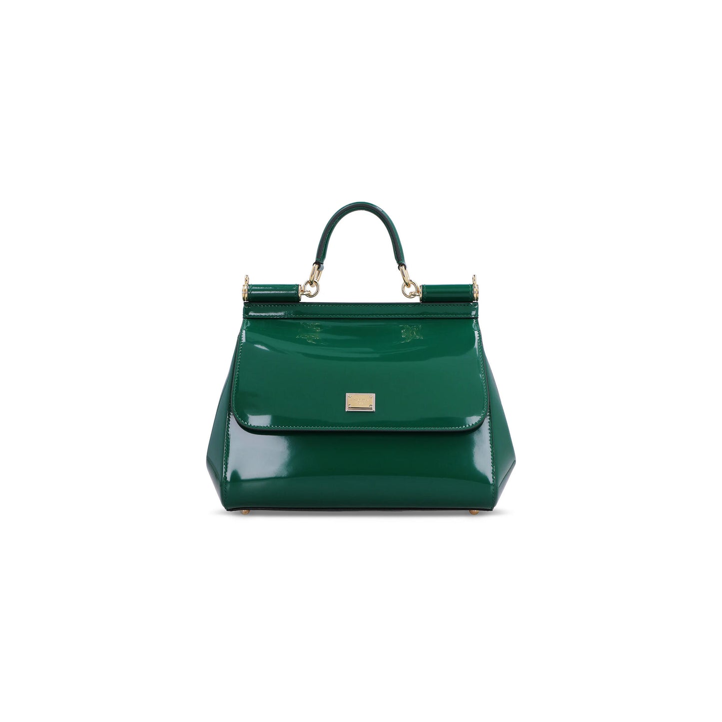 d01ce Gab*a*a sicily dauphine handbag patent leather bb6002a103787174 (25*21.5*14cm)